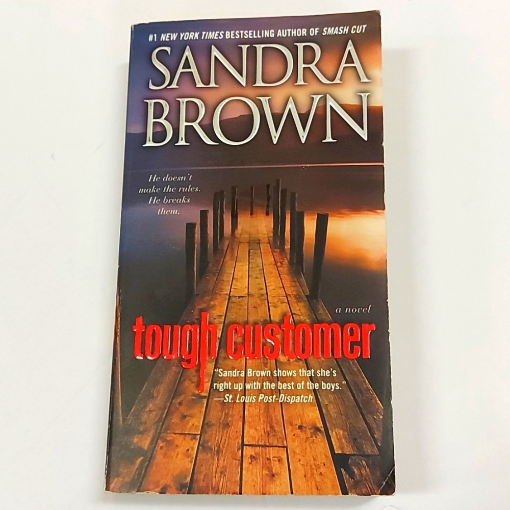 5 for $25- Tough Customer, Novel by Sandra Brown